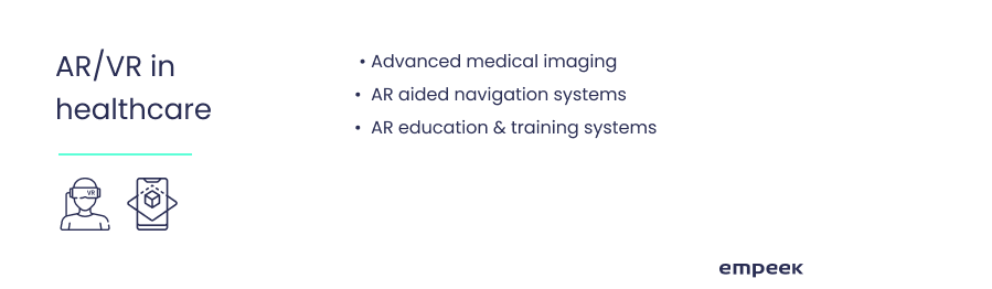 AR/VR trends in healthcare