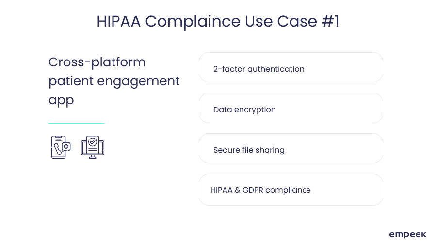 HIPAA compliant platform use case
