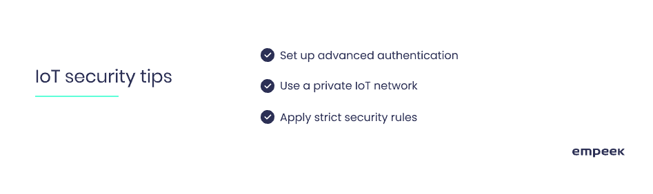 IoT security tips
