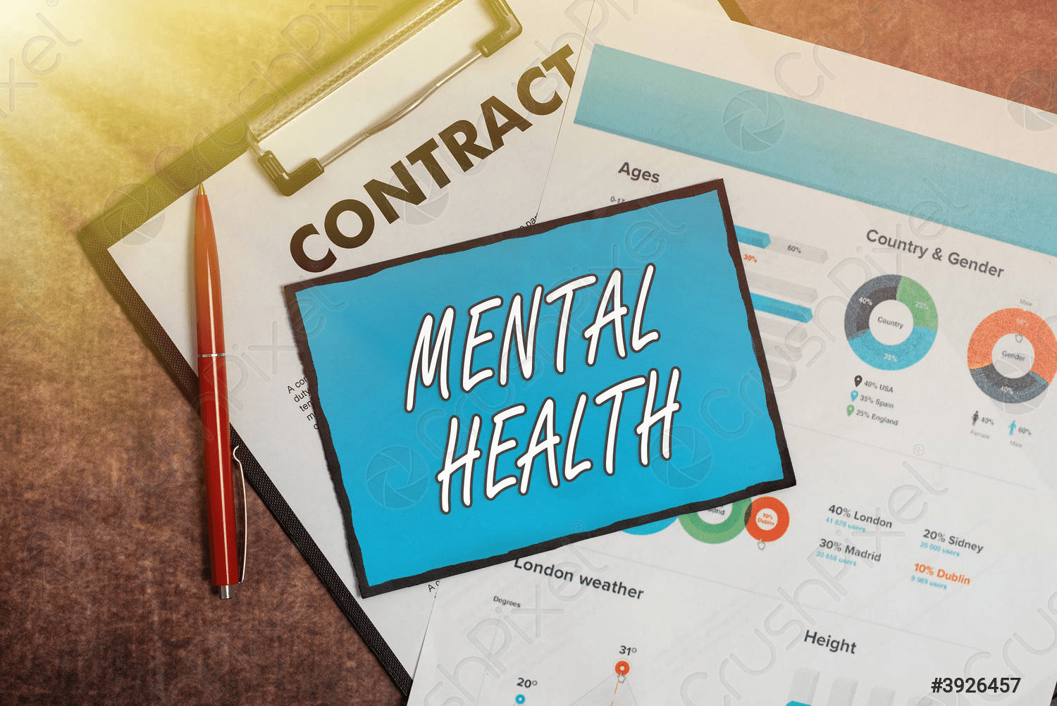 Mental health app development contract