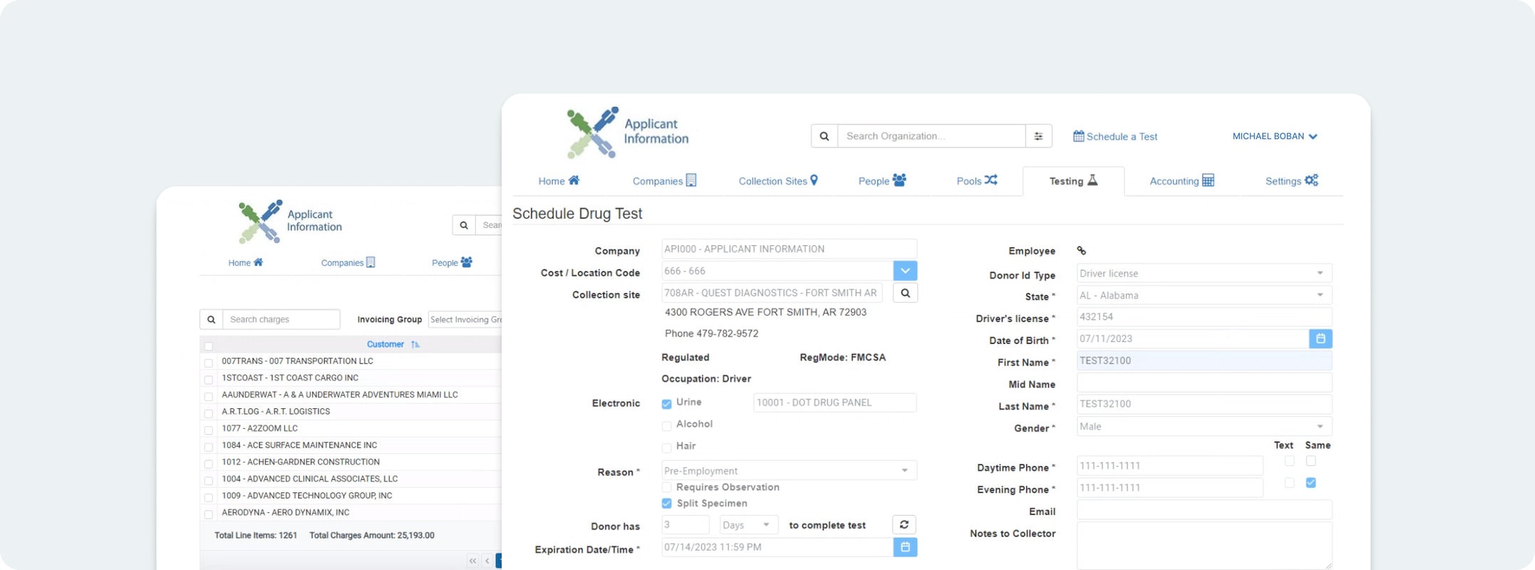 Lab Testing Platform: A Comprehensive Cloud Portal for Managing, Tracking, And Accessing Drug Testing Data 2