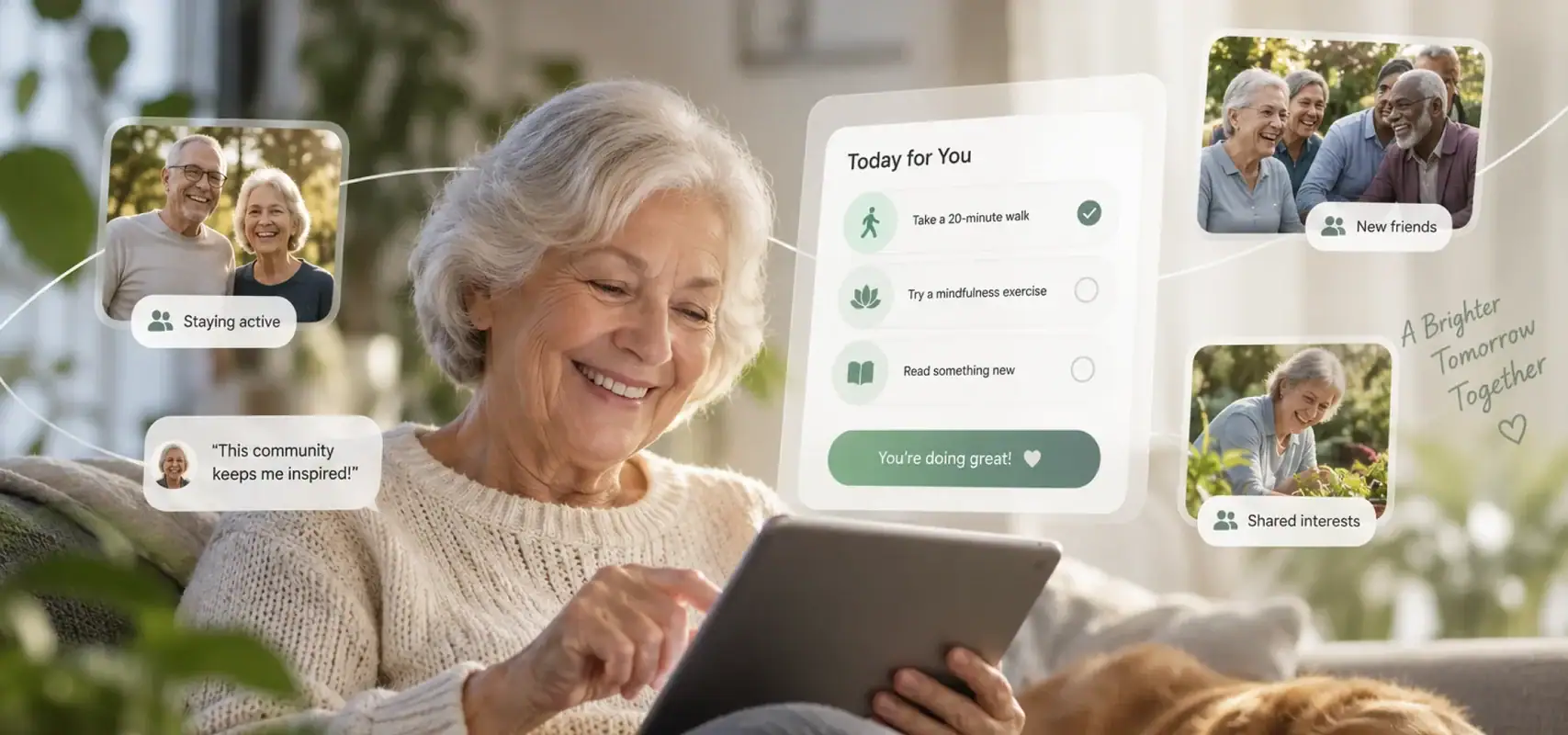 elderly care app case study